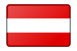 Austria flag (bevelled)